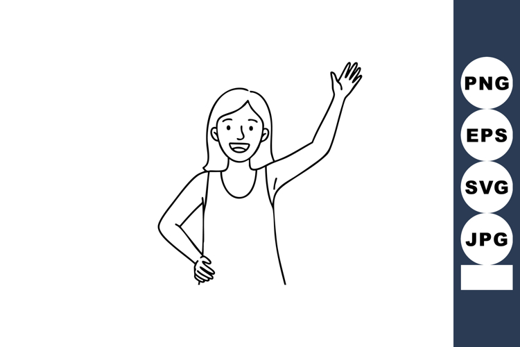 Girl Clipart Image 23