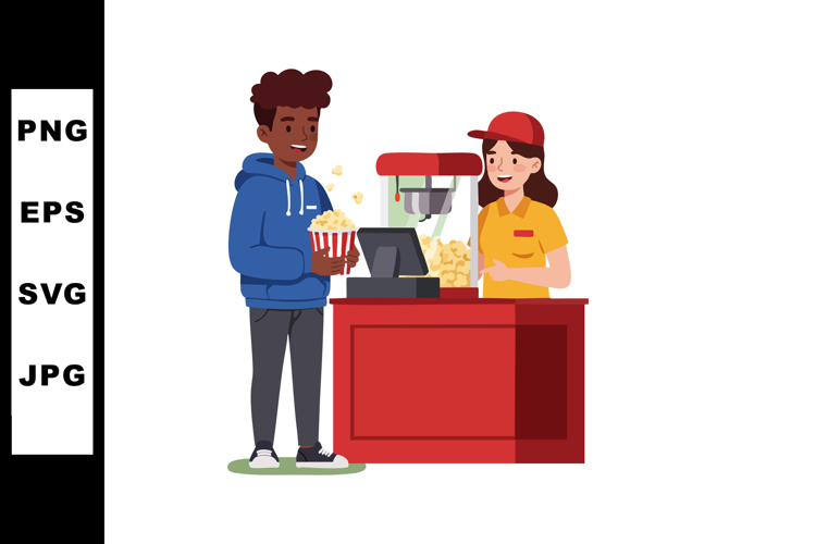Popcorn Clipart Image 5