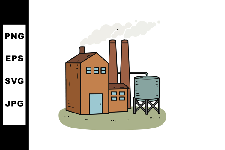 Factory Clipart Image 6
