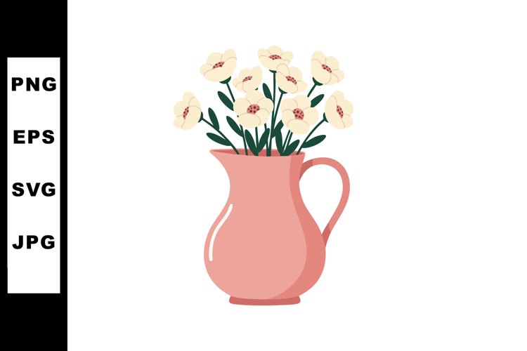 Flower Vase Clipart Image 15