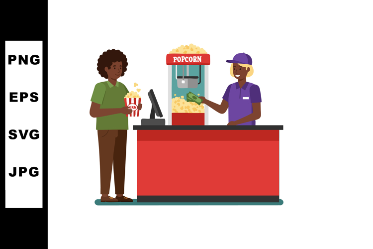Popcorn Clipart Image 7