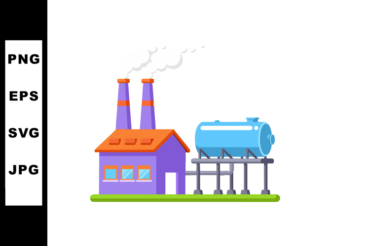 Factory Clipart Image 5