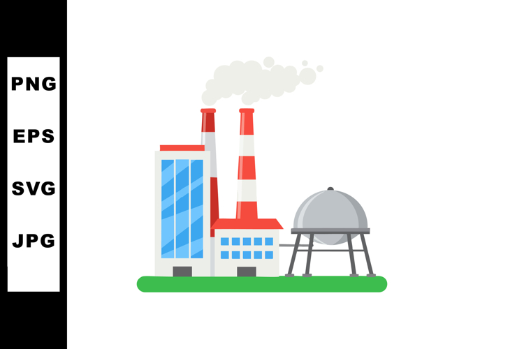 Factory Clipart Image 3