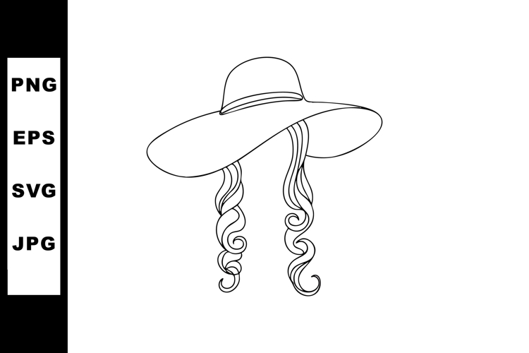Hair Vector Image 14