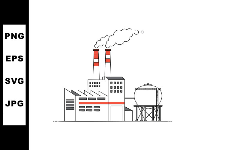 Factory Clipart