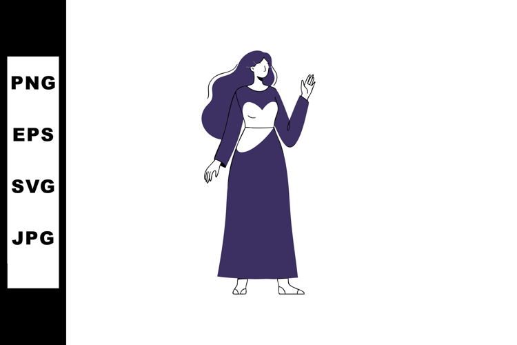Dress Clipart Image 23