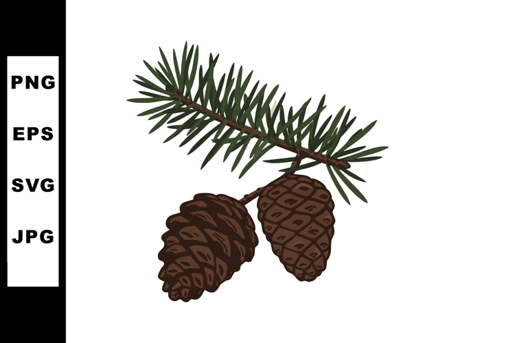 Evergreen Tree Clipart Image 9