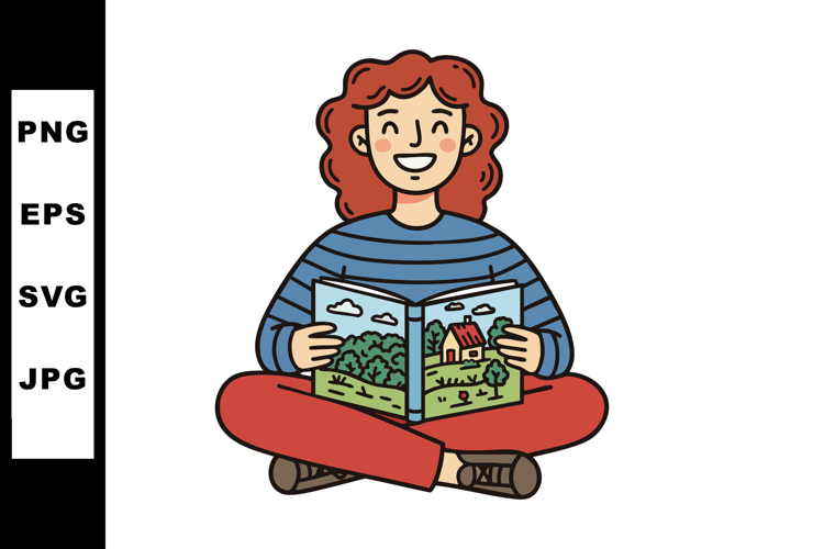 Reading Illustration Image 21