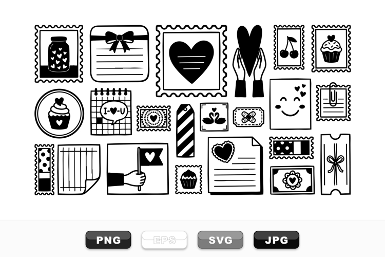 Cute Valentine Svg Image 7