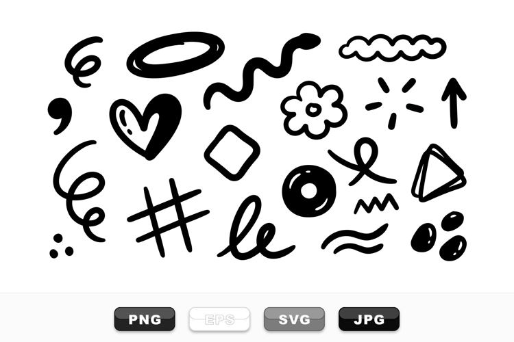 Black Doodle Image 20