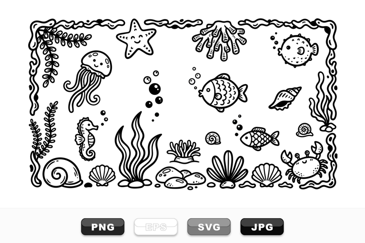 Underwater Clipart Image 2