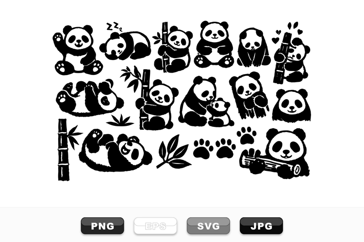 Panda Clipart Image 13