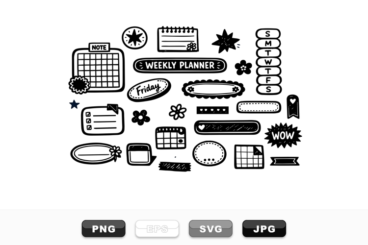 Planner Clipart Image 5