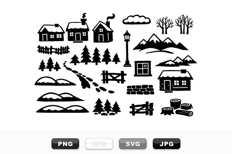 Mountain Silhouette Image 3