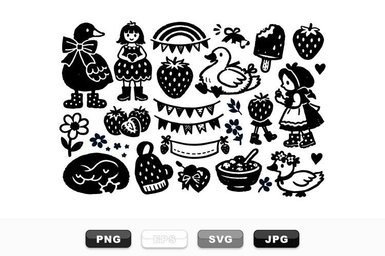 Strawberry Illustration Image 6