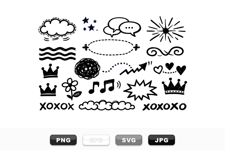 Black Doodle Image 22