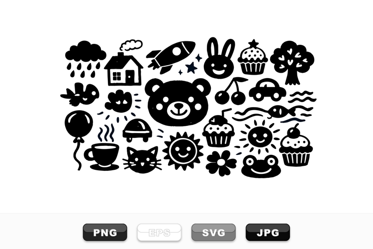 Cartoon Shower Clipart Image 22