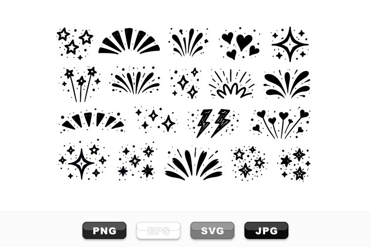 Burst Clipart Image 24