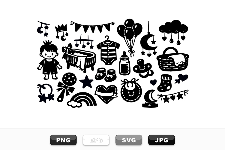 Baby Shower Clipart Image 14