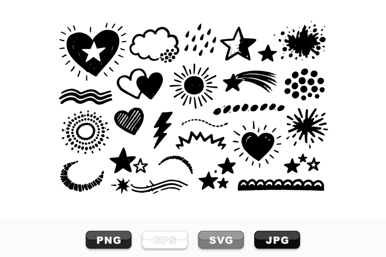 Black Doodle Image 4