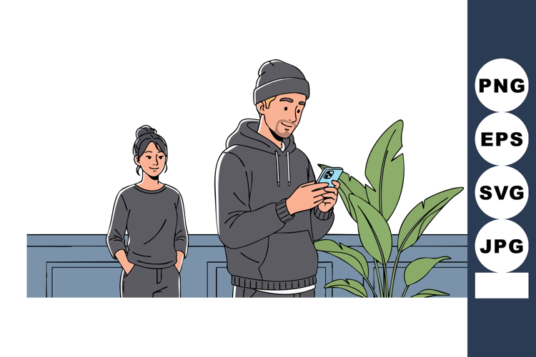 Smartphone Clipart Image 5