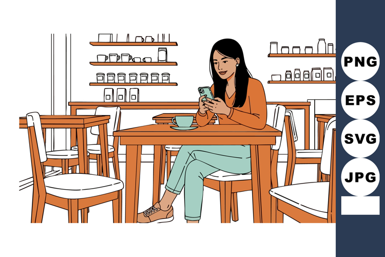 Smartphone Clipart Image 4