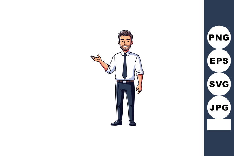 Presenting Clipart Image 23