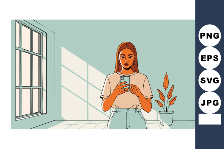 Smartphone Clipart Image 2