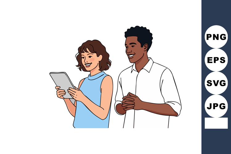 Tablet Clipart Image 18