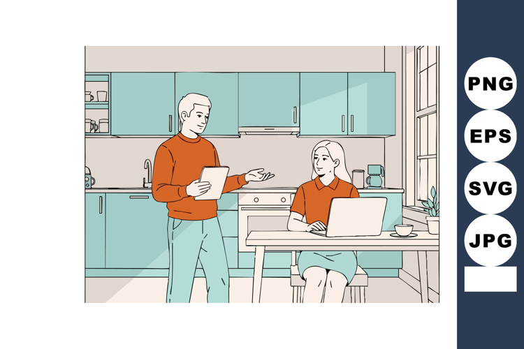 Kitchen Clipart Image 11