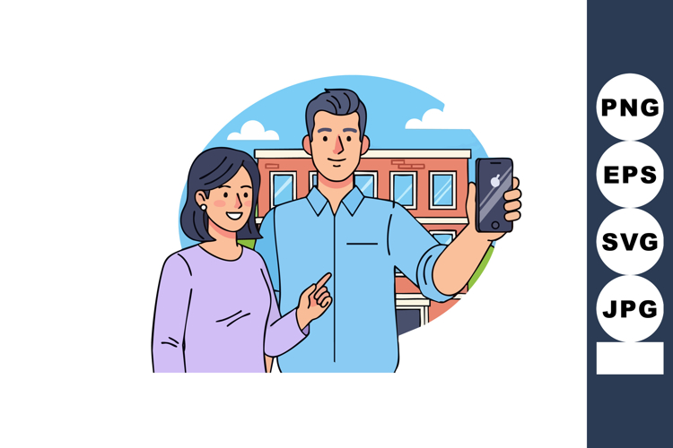 Selfie Clipart Image 8