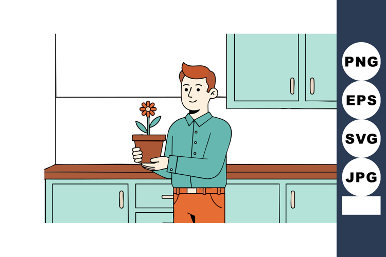 Kitchen Clipart Image 16