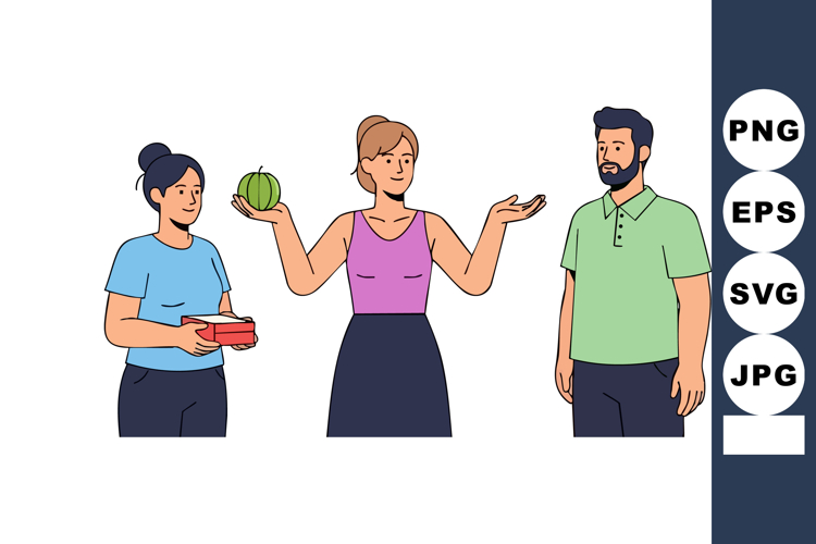 Group Of People Clipart Image 14