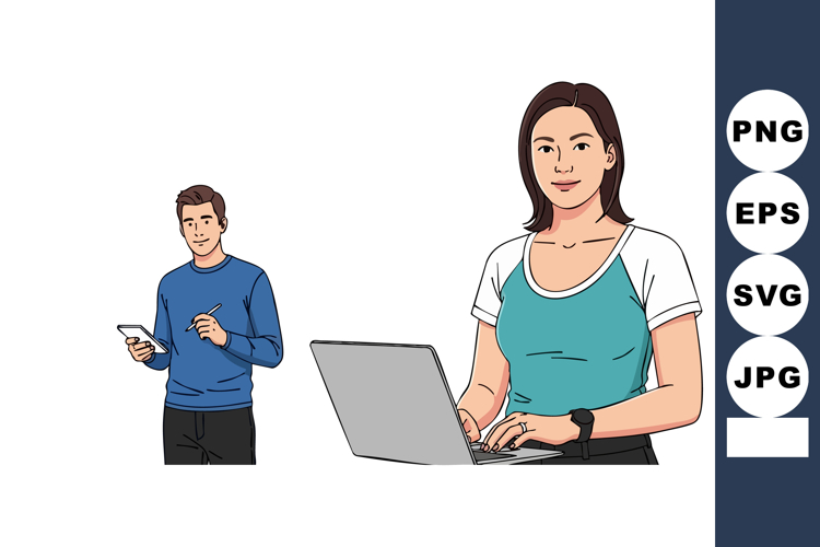 Laptop Clipart Image 6