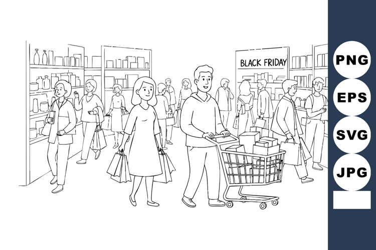 Supermarket Clipart Image 7