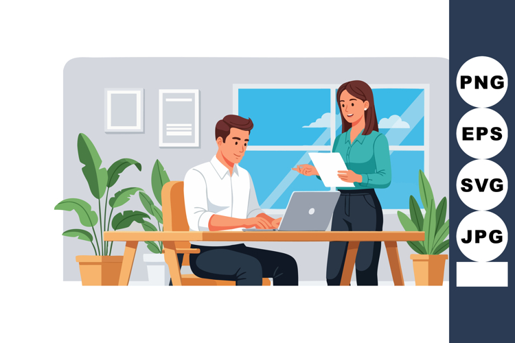 Working Together Clipart Image 16