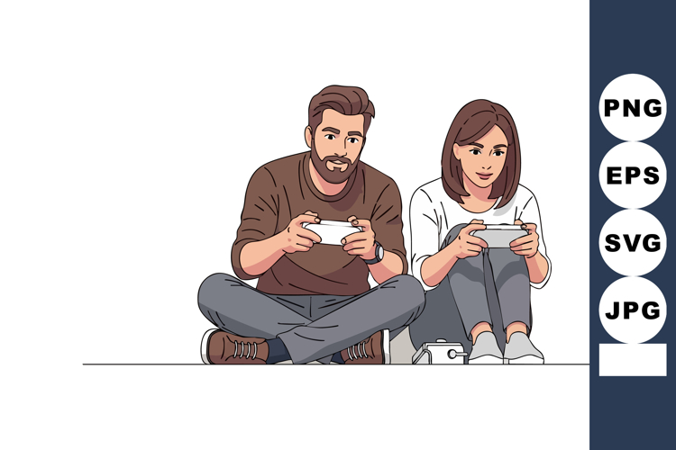 Gaming Controller Clipart Image 7
