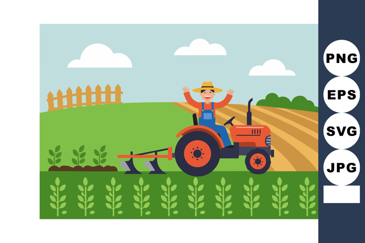 Tractor Clipart Image 15