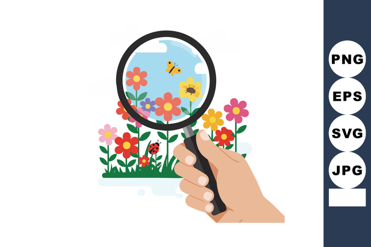 Magnifying Glass Clipart Image 13