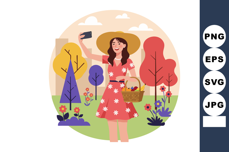 Selfie Clipart Image 13