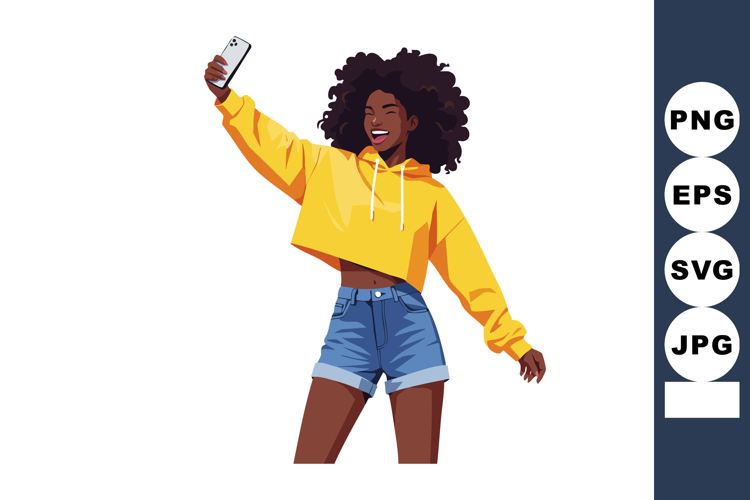 Selfie Clipart Image 11