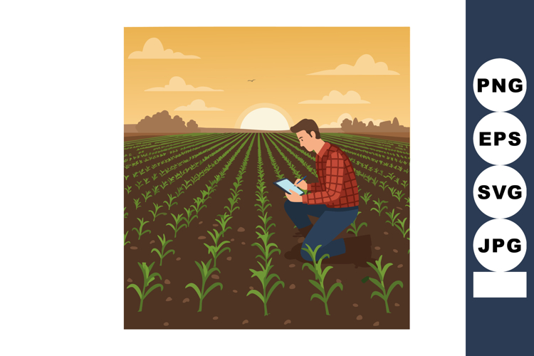 Corn Field Clipart Image 3