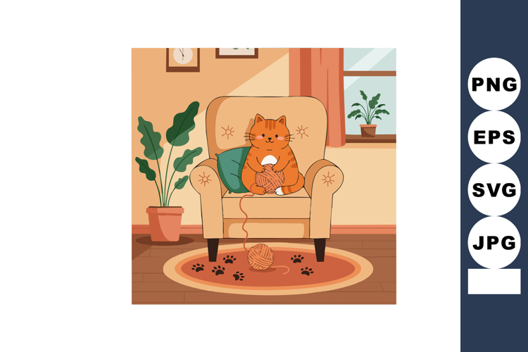 Yarn Clipart Image 22