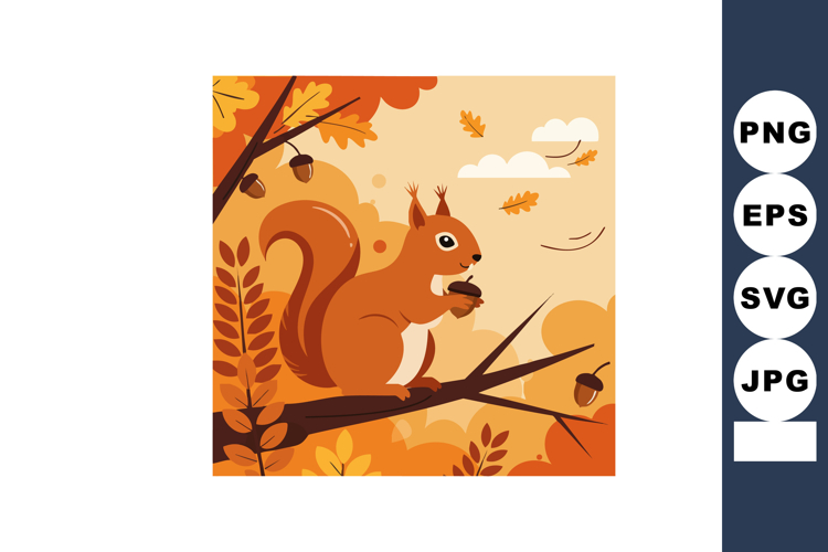 Squirrel Clipart Image 12