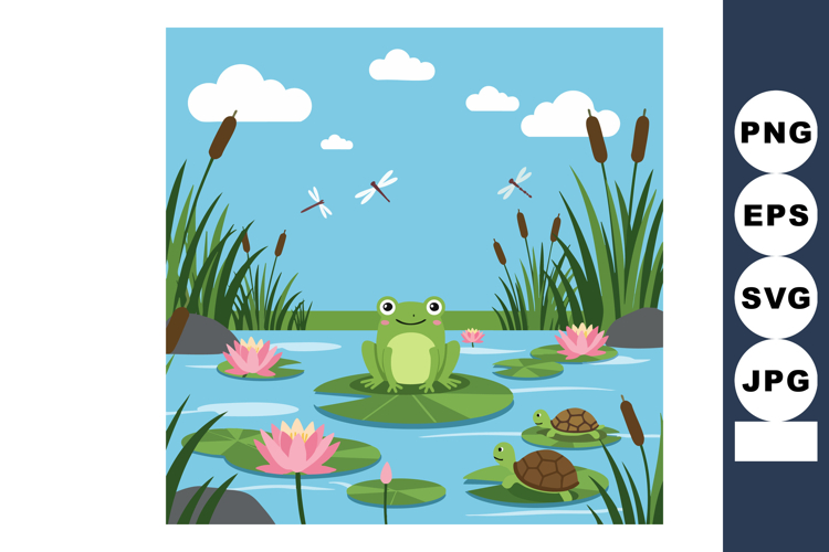 Frog Clipart Image 16