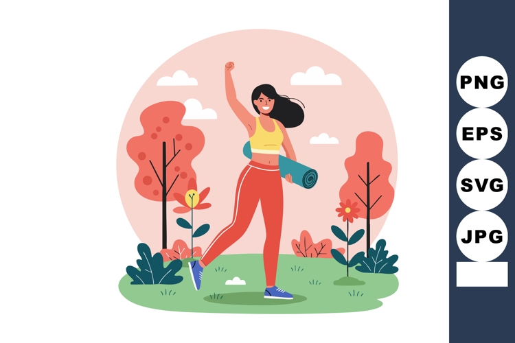 Hiking Clipart Image 8