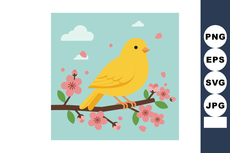 Cherry Blossom Clipart Image 17