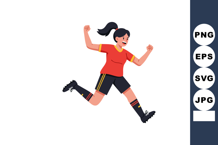 Soccer Player Clipart Image 22