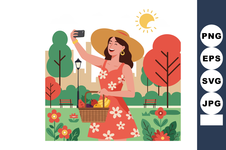 Selfie Clipart Image 14