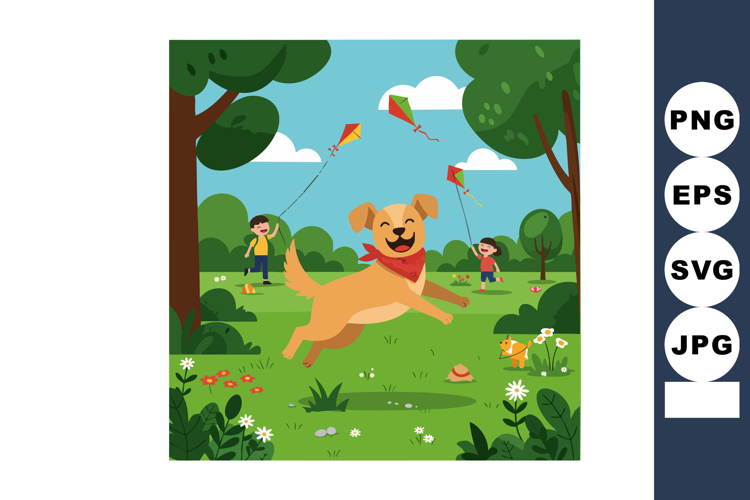 Kites Clipart Image 9
